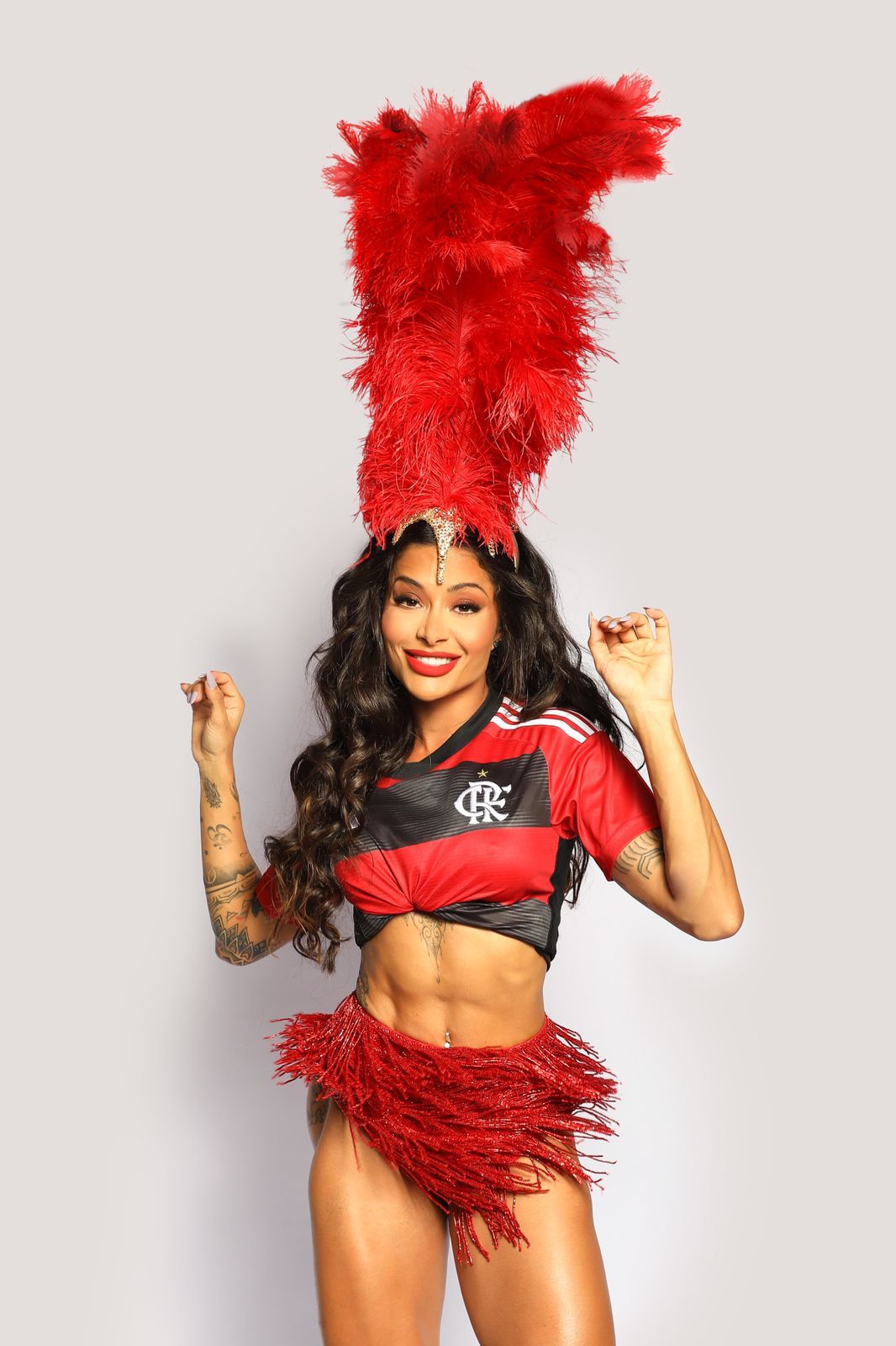 Camarote +Brasil é Fla 2023! Divulga Aline Campos como Rainha do Camarote Oficial do Flamengo