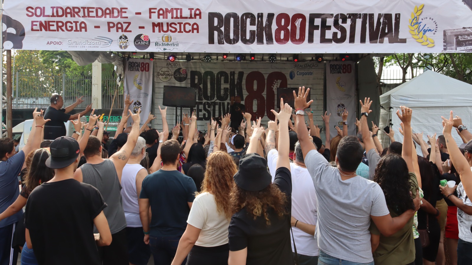 Roda Gigante Yup Star recebe Rock 80 Festival edição St. Patrick’s