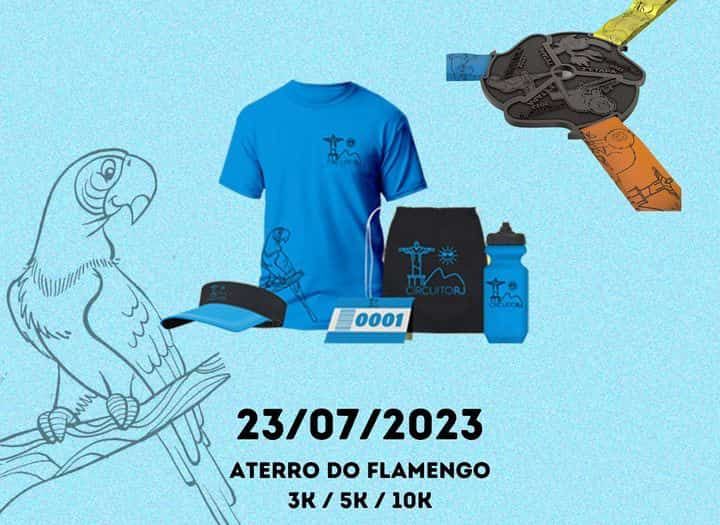 Corrida de rua – Etapa Circuito RJ no Aterro do Flamengo
